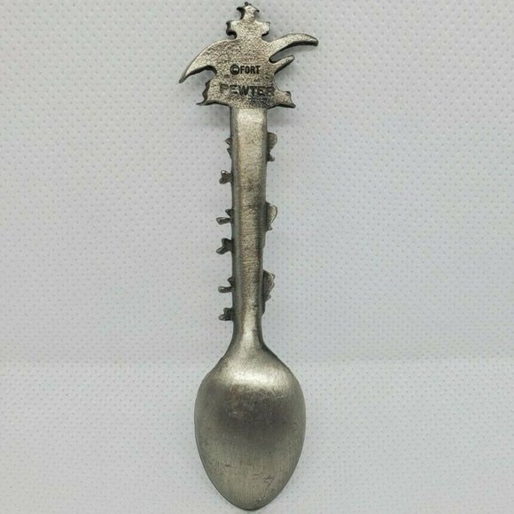 Busch Gardens Williamsburg VA Pewter Spoon - Picture 3 of 11